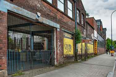 Remaining structure of what was formerly Colver Brothers Ltd., Pilot Works, Cotton Mill Row