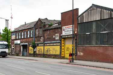 Remaining structure of what was formerly Colver Brothers Ltd., Pilot Works, Cotton Mill Row