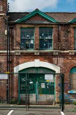 Grade II listed former Kutrite Works, originally the Bee Hive Works, Snow Lane
