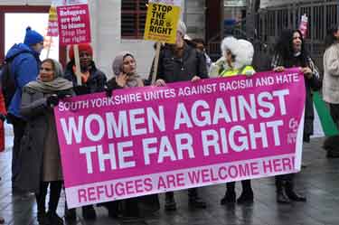 Demonstration against Racism and in support of refugees, Tudor Square
