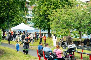 A Community event in Sharrow