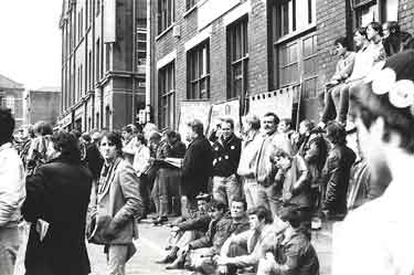 Miners Strike Rally, Holly Street