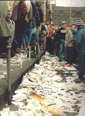 Miners Strike Rally, Holly Street