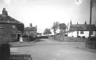 Cottages at junction of Manchester Road and Stephen Hill