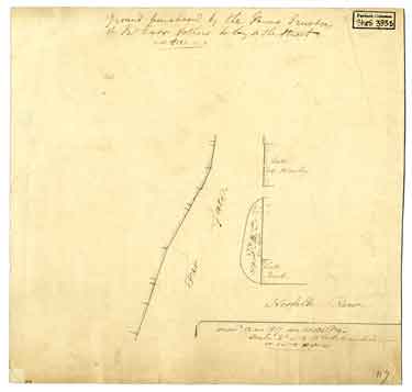 Ground purchased by the Town Trustees of John Curr and others to lay to the street