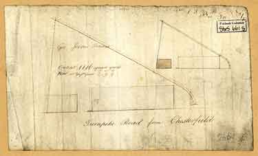Ground held of John Rotheram by George Jeeves, [London Road], [1789]