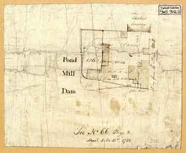 Pond Mill Dam, [c. 1800]