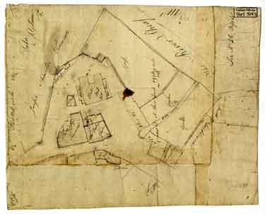 Pond Mill and the tenements of Thomas Beeley and Hannah Sheldon, [c. 1771-1782]