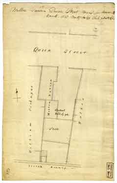Milton Tavern, Queen Street measured for Rawson and Co