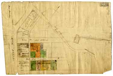 Building lots in Joseph Read's land, in Dun Street, Read Street and Cornish Street, [1826]