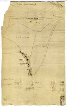 Three closes measured for Joseph Badger adjoining Tom Cross Lane, [1791]