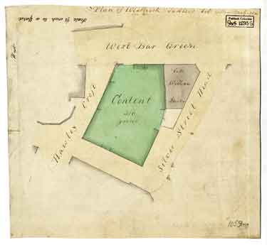 Plan of Westbrook and Sadler’s lot, [1827]