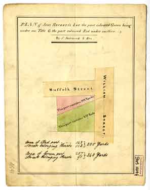 Plan of John Beckett’s lot, [1839]