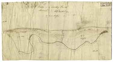 The fields in Staveley [Derbyshire] surveyed for F Sitwell, [1797]