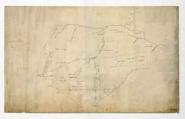 Stalker Lees Road. Revised boundary between Sheffield parish and Stannington, [1828]