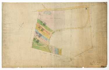 [The Endcliffe Building Company’s land as first set out for building, with the addition of the new road and lodge, c.1827 - 1830]