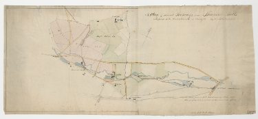 A plan of several footways near Sharrow Mills proposed to be discontinued or changed, measured for Joseph Wilson