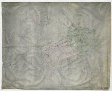 Plan of an estate at and near Walkey in the parish of Sheffield the property of Joseph Clay [Bole Hill Road]