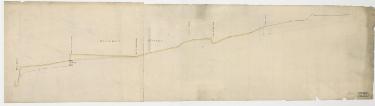 Arundel Street. Section. Levels taken for a common sewer from Porter Street to the River Porter near the White Lead Works, [1825]