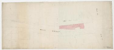Land purchased of Thomas Platts for widening Holly street, [1837]