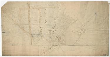 New streets on Pye Bank - Rock Street, Fitzalan Street, Oborne Street, [1829]