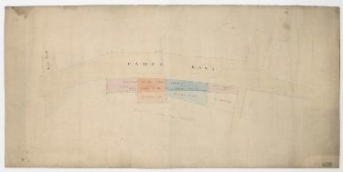 Land purchased by the Town Trustees. Under lease to the Girls' Charity School, [1840]