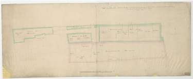 Copy of a plan of an estate in the town of Sheffield the property of Messrs Cadman and the trustees of the late John Stanley