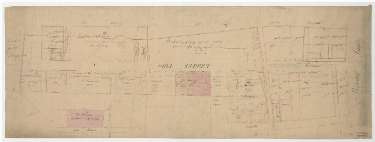 Gell Street. Made through Joseph Annt’s land, with the lots set out, [c. 1793 - 1804]