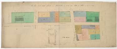 Gell Street. The late J. P. Annt's land near Portobello as divided into lots for sale, measured for Martha Taylor