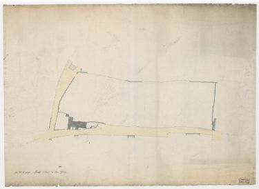 John Sheldon’s Harvest Lane property [near Woodside Lane], [1827]