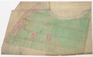 Land measured for Rowland Hodgson, with new streets laid out - Hermitage Street, George Street (now Boston Street) and George Lane, [1817]