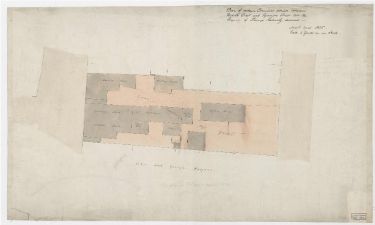 Plan of certain premises situate between Norfolk Street and Sycamore Street late the property of Thomas Calverley, deceased