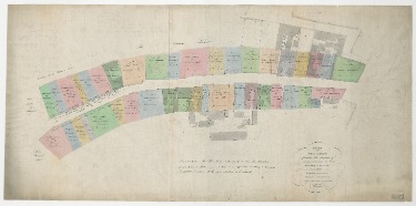 Plan of Pea Croft, formerly the property of Thomas Handley and wife, [1830]