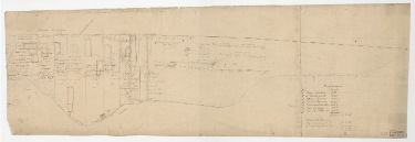 Lots of ground set out in Channel Ings belonging to Mary Bower [Penistone Road] [c. 1795-1800]