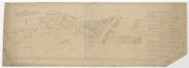 Plan of the Earl of Surreys' tenements on Pye Bank / Pitsmoor Road, [1783]
