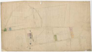 Streets set out in T.B. Holy's Gill Carrs, between Hanover Street and Broomhall Lane; and, on the other side of Broomspring Lane, property in Gell Street, Wilkinson Street, and Hawke Street, [1827]