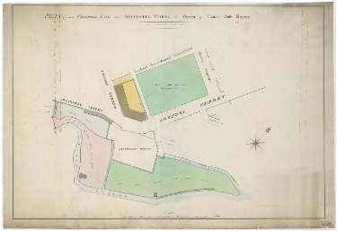 Plan of certain freehold land near Sylvester Wheel, the property of Thomas Holy