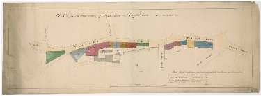 Plan for the improvement of Trippet Lane and Pinfold Lane, [1844]