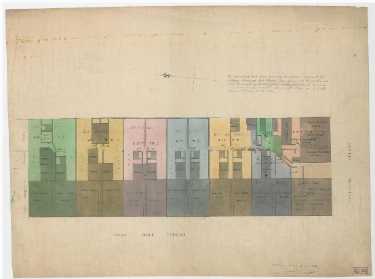 Plan of West Field Terrace [Westfield Terrace], in lots, the property of the trustees of Benjamin Bayley, [1832]