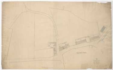 Plan of a freehold estate situate near the Barracks the property of Robert Woollen [Infirmary Road]