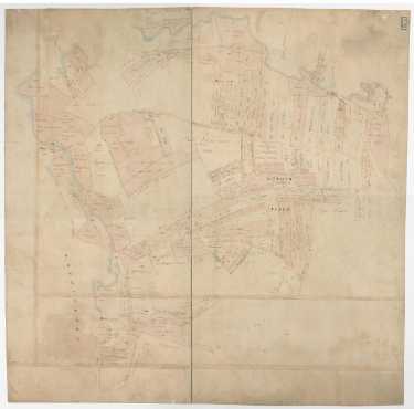 Plan of the parish of Whittington (part 1 of 3) - Netherfield, [1801]