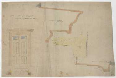 Corn Exchange - doorway, etc., [c. 1881?]