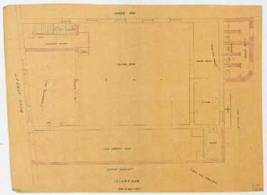 Smithfield Market (Sheffield Testing Works and Inspection Bureau) - ground floor plan 