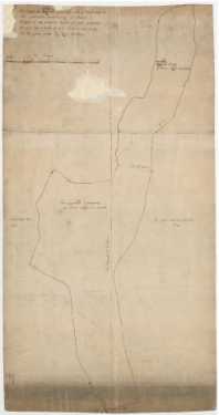A mappe of Woodfield Spring and [the] lower part of The priorroid [Prior Royd, Grenoside]