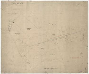 Beeley Wood Lane / Limestone Hall Lane: proposed railway line [Manchester, Sheffield and Lincolnshire Railway]