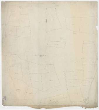 Miscellaneous field plans, taken from the Ordnance Survey, at Potter Hill and between Wheata Wood and Greno Wood