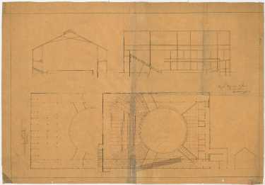 Plan for a sports stadium