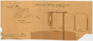 Slaughter house at Grenoside for Mr J. W. Oates