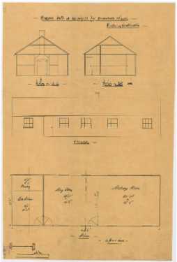 Proposed huts at Ecclesfield for Dransfield and Smith, railway contractors