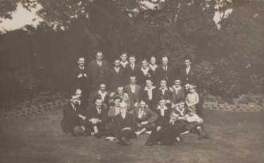 Woodhouse Wesley Mens Group at Endcliffe Park, c. 1932
